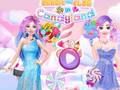 Barbie and Elsa in Candyland 