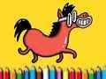 Back To School: Pony Coloring Book Back To School: Pony Coloring Book