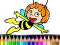 Back To School Maja the Bee Coloring Book 