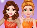 Princesses Ice Skating Dress Up 