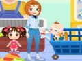 Cute Family Shopping 