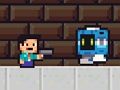 Noob Super Agent vs Robots 