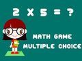 Math Game Multiple Choice 