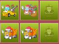 Christmas Trucks Memory 