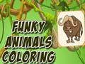 Funky Animals Coloring 