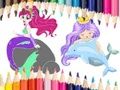 Mermaid Coloring Book Mermaid Coloring Book