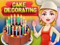 Cake decorating 