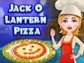 Jack O Lantern pizza 