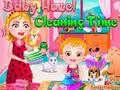 Baby Hazel Cleaning Time 