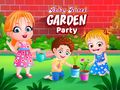 Baby Hazel. Garden party 