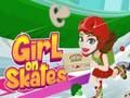 Girl on Skates Pizza Mania 