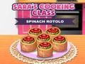 Sara’s Cooking Class Spinach Rotolo Sara’s Cooking Class Spinach Rotolo