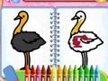 Coloring Birds Game 