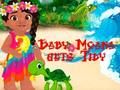 Baby Moana gets Tidy 