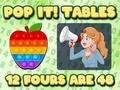 Pop It  Tables 