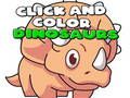Click And Color Dinosaurs 
