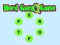 Word Guess Game 