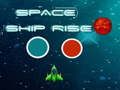 Space ship rise up 
