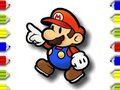Back To School  Mario Coloring 