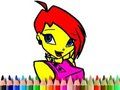 Back To School Winks Coloring Book 