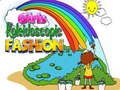 Kaleidoscopic fashion for girls 