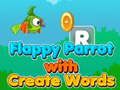Flappy Parrot with Create Words Flappy Parrot with Create Words