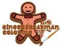 Gingerbread Man Coloring 