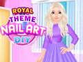Royal Theme Nail Art DIY 