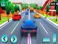Car Racing in Fast Highway Traffic 