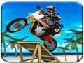 Beach Bike Stunts 