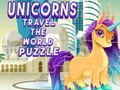 Unicorns Travel The World Puzzle 