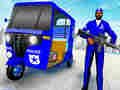 Police Auto Rickshaw Taxi 