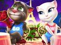 Talking Tom and Angela Coloring 
