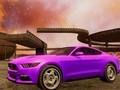 Crazy Car Stunts in Moon Cosmic Arena 