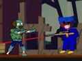 Huggy Wuggy vs Zombies 
