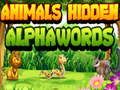 Animals Hidden AlphaWords 