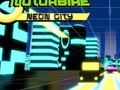 Motorbike Neon City 