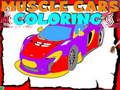 Muscle Cars Coloring 