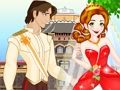 Long Hair Princess Wedding Dress up 