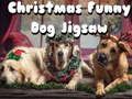 Christmas funny dog puzzle 