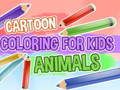 Cartoon Coloring for Kids Animals 