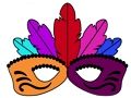 Carnival Party: Mask Coloring 
