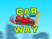 Draw a path for the car 