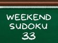 Weekend Sudoku 33 Weekend Sudoku 33