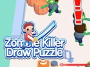 Zombie Killer Draw Puzzle Zombie Killer Draw Puzzle