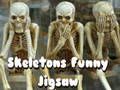 Skeletons Funny Jigsaw 