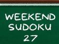Weekend Sudoku 27 Weekend Sudoku 27