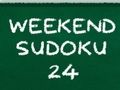 Weekend Sudoku 24 Weekend Sudoku 24
