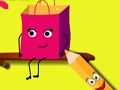 Girls Bag Coloring Book 