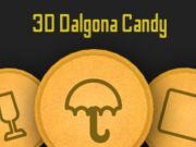 3D Dalgona candy 